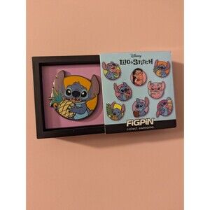Disney Lilo & Stitch Pineapple Stitch Figpin Mystery Mini Enamel Pin-New